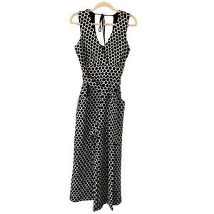 Anthropologie Eva Franco XS Jumpsuit Polka Dot Sleeveless